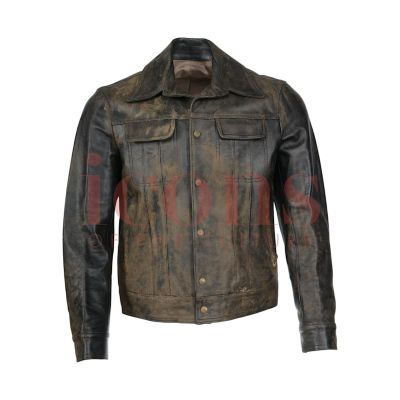 Lot 39 - Bad Boys: Ride or Die – Mike Lowrey’s (Will Smith) Savas Leather Jacket – Distress | Icons of Pop Culture