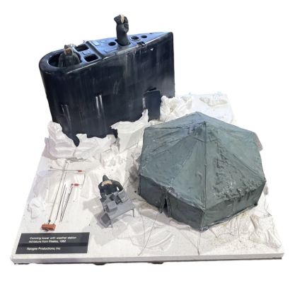 Lot 146 - Firefox (1982) - Conning Tower and Diorama Display | Hanlin Auction Service