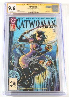 Catwoman #1 - Michelle Pfeiffer as Catwoman in Batman Returns (CGC Signature Series 9.6) 1993 | SWAU