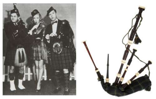Marilyn Monroe and Alan Young Used Bagpipes.... | Heritage