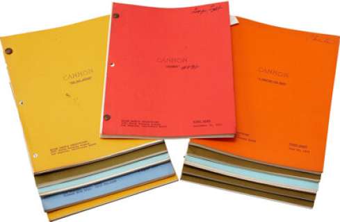 Cannon Television Script Collection....