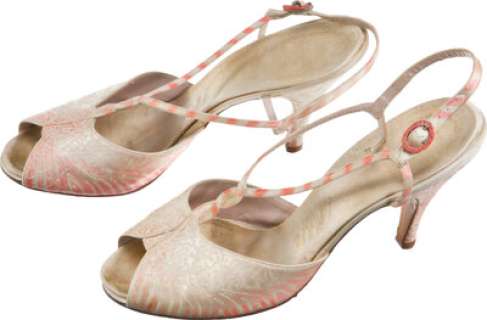 A Rosalind Russell Pair of Shoes from "Auntie Mame." (Total: 2 Items) | Heritage