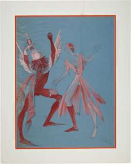 A Gilbert Adrian Costume Design Sketch from the Broadway Musical "Camelot." | Heritage