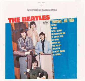 The Beatles Yesterday and Today "Trunk" Cover Unreleased Album Mock-Up Artwork (Capitol). | Heritage