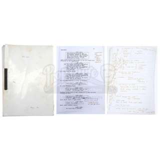 THE MATRIX (1999) - Lot 179 - Hugo Weaving‘s Production Script