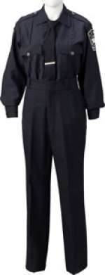 Heather Locklear "Officer Stacey Sheridan" 2-pc Navy Blue Police Uniform and Tie from T.J. Hooker</...