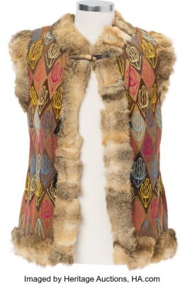 Jimi Hendrix Owned and Worn Suede Vest. | Heritage