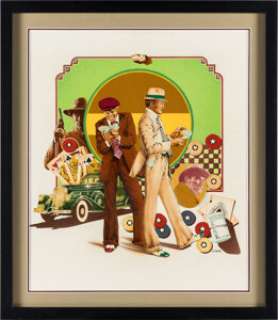 The Sting (Universal, 1973), Original Poster Artwork by Charles Moll. | Heritage