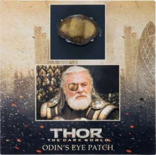Thor: The Dark World (Walt Disney, 2013), Anthony Hopkins "Odin" Eye Patch.