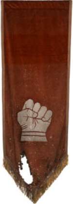 Group of (4) Battle of Deepwood Motte Distressed Banners from Game of Thrones (HBO® Original 2011-2019, Season 6). (Total: 4 Items)