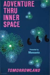 Adventure Thru Inner Space Disneyland Attraction Entrance Poster (Walt Disney, 1968). | Heritage