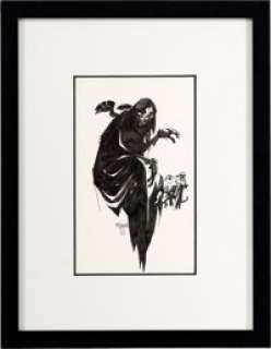 Mike Mignola - Hellboy Grim Reaper Illustration Original Art (2001). | Heritage