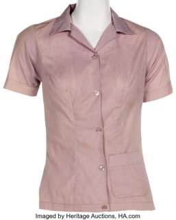 Laverne & Shirley (ABC TV, 1976-1983), Cindy Williams "Shirley Feeney" Hot Shotz Bowling Team Shirt.