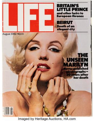 Marilyn Monroe Group of (11) Life Magazine Cover Appearances (1952-1982). | Heritage