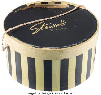 Marilyn Monroe Personal Stewart’s of Baltimore Hatbox. | Heritage