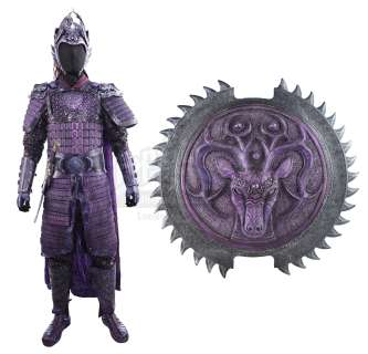 The Great Wall - Lot 309 - Purple Deer Corps Lieutenant Armor with Shield and Sword