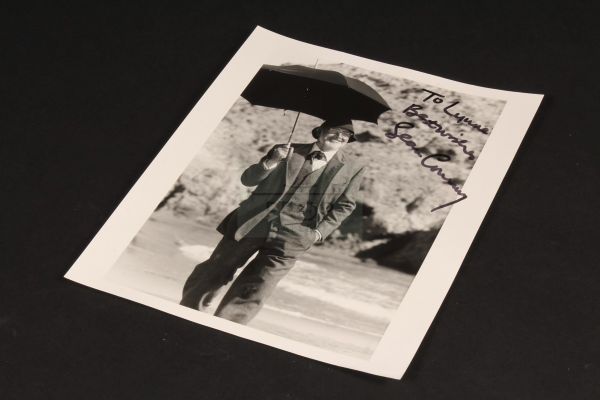 Indiana Jones And the Last Crusade | Sean Connery (Henry Jones Sr.) autographed publicity still | The Prop Gallery