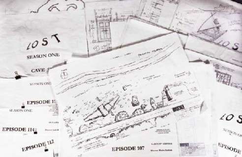 LOST - Lot 212 - Season One production artwork