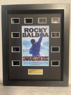 Rocky Balboa - Sylvester Stallone | ROCKY BALBOA - Sylvester Stallone - Framed Film Cells display with COA | Catawiki