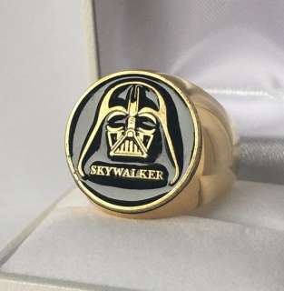 Star Wars | Star Wars - Skywalker Darth Vader Ring Surgical Steel + 24kt Gold plated | Catawiki
