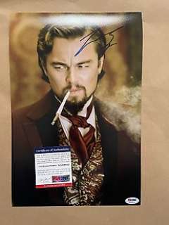 Tarantino’s Django Unchained | Tarantino’s Django Unchained - Signed by Leonardo Di Caprio - with PSA/DNA Certification - autograph, photo - No Reserve | Catawiki