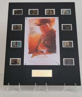 Indiana And the Last Crusade | Indiana and The Last Crusade - Framed Film Cell Display with COA | Catawiki