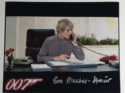 James Bond 007: The Spy Who Loved Me - Eva Rueber-Staier "Rubelvitch" - Autograph, Photo with COA | Catawiki