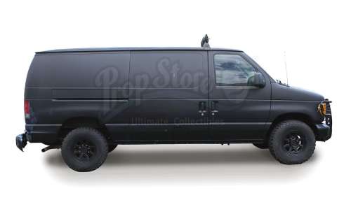 Marvel‘s The Punisher (TV Series) - Lot 138 - Frank Castle‘s Bullet-Riddled Stunt Battle Van