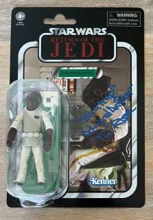 Star Wars Episode VI: Return of the Jedi - The Vintage Collection VC22 - Signed Figure - Tim Rose as Admitral Ackbar - quote + character name
