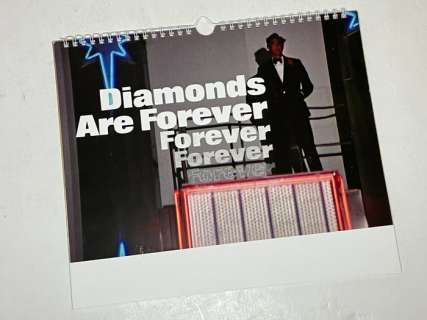 James Bond 007: Diamonds Are Forever - James Bond (Sean Connery) - Calendar (unpublished) | Catawiki