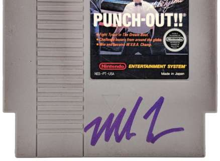 Hangover - Mike Tyson - Signed Nintendo Punch-Out!! Video Game Cartridge NES - JSA COA | Catawiki