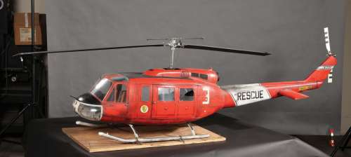 Lot 1002 - Rescue helicopter miniature from Cliffhanger