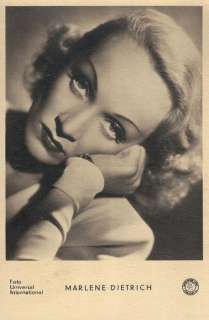 Marlene Dietrich - Carte Postale - KITT Photokarten No. 601