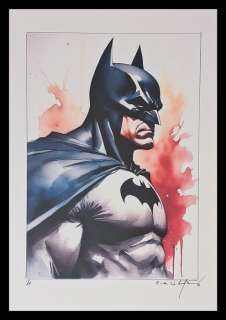Batman - watercolor edition by Emma Wildfang - Large size | Catawiki