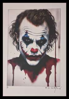 Joker - Heath Ledger - watercolor edition by Emma Wildfang - Large size | Catawiki