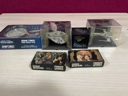 Star Wars Fighter Jets and Puzzles - 6 Action Figures & Puzzles | Catawiki