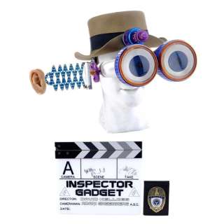 Inspector Gadget (1999)/ Inspector Gadget 2 (2003) - Lot 192 - Inspector Gadget‘s (Matthew Broderick and French Stewart) Hat and Badge with Clapperboard