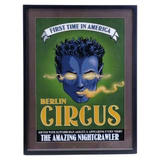 X2: X-Men United (2003) - Lot 1447 - Framed Nightcrawler (Alan Cumming) Prototype Poster Display