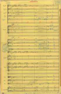 Lot 930 - George Greeley orchstral scr fr My Favorite Martin