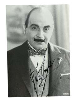 Poirot - Photo signed by David Suchet
