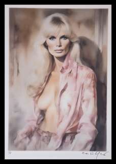 Linda Evans (Dynasty) - watercolor edition by Emma Wildfang - Large size | Catawiki