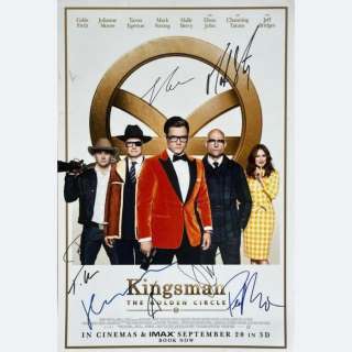 Kingsman - Signed by 8 Cast Members | Catawiki