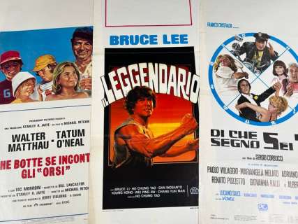 63x Locandine film anni ’60 ’70 ’80 ’90 | Catawiki