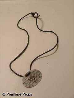 Lot 136 - Inglourious Basterds Sgt. Donny Donowitz (Eli Roth) Necklace Movie Props
