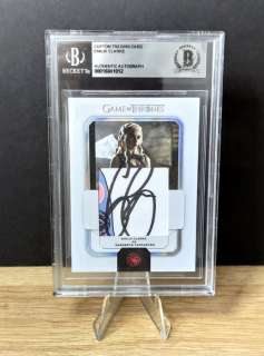 Game of Thrones - Emilia Clarke - Daenerys Targaryen - Authentic Autograph - Beckett | Catawiki