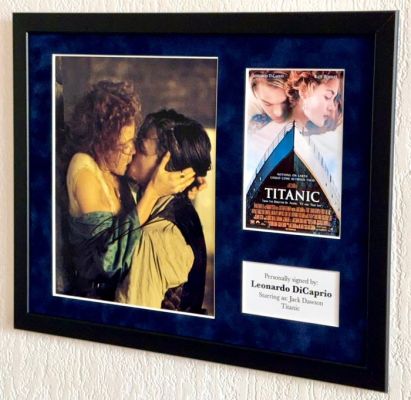 Titanic - Leonardo DiCaprio (Jack Dawson) Premium Framed, signed, Certificate of Authenticity | Catawiki
