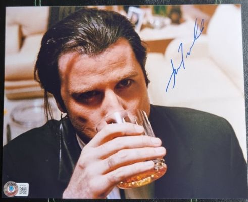 Pulp Fiction - John Travolta With coa BAS - Beckett | Catawiki