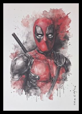 Deadpool - Vintage edition by Emma Wildfang - Large size | Catawiki