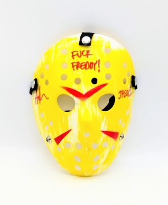 Friday the 13th - Ari Lehman "The 1st Jason Vorhees" Autograph + Inscriptions "Jason 1" + "F*** FREDY!"" | Catawiki