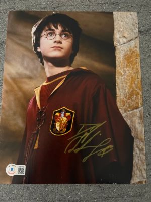 Harry Potter - Daniel Radcliffe - Signed - 8x10" - Beckett Authentication | Catawiki